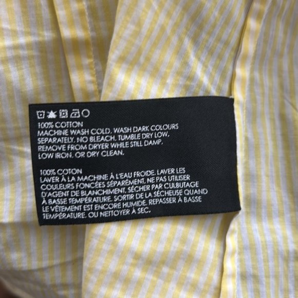 Club Monaco Blouse 100% cotton Small - Picture 6 of 6